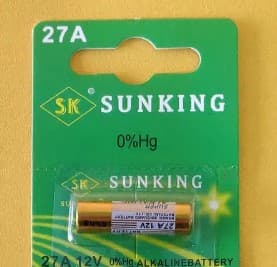 Батарея 27A Alkaline 12В