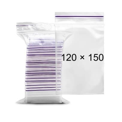Пакет 120х150мм (100шт) zip-lock